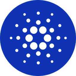 Cardano blockchain platform logo - Peer-reviewed blockchain platform prioritizing sustainability and interoperability with academic rigor.